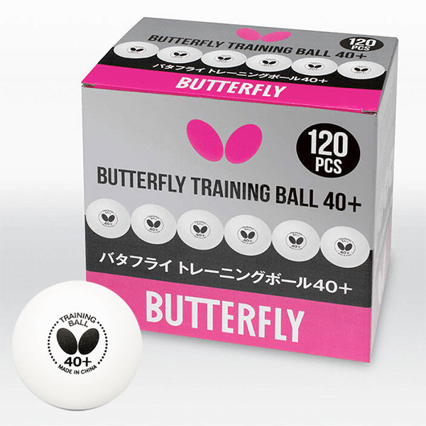  （120球入）バタフライ トレーニングボール40＋（10ダース入） 