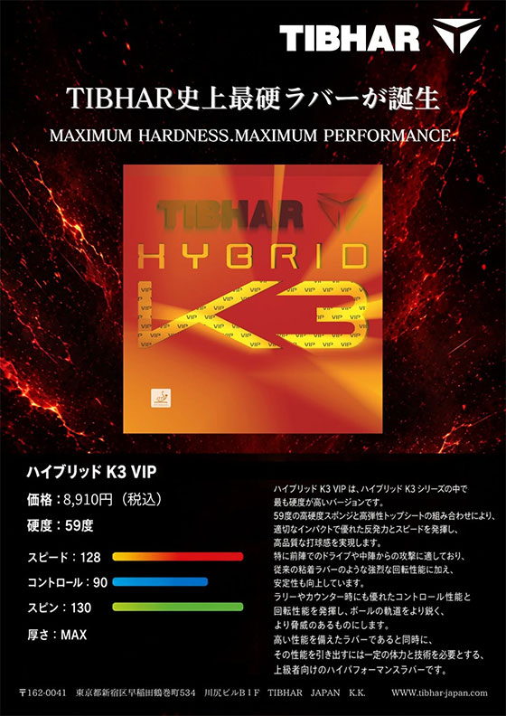 ★★オススメ ラバー!ハイブリッド K3 ★★オススメ ラバー!ハイブリッド K3