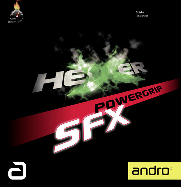 【期間限定 30%OFF】中級者にオススメ スピン重視ヘキサーパワーグリップSFX 